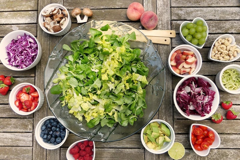 Avocado and Chickpea Salad